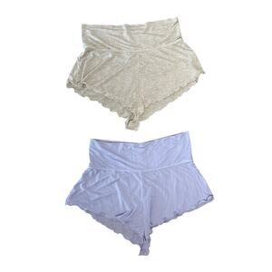 Negative Underwear Whipped Mini Short 2 Pairs Purple Grey Beige Large